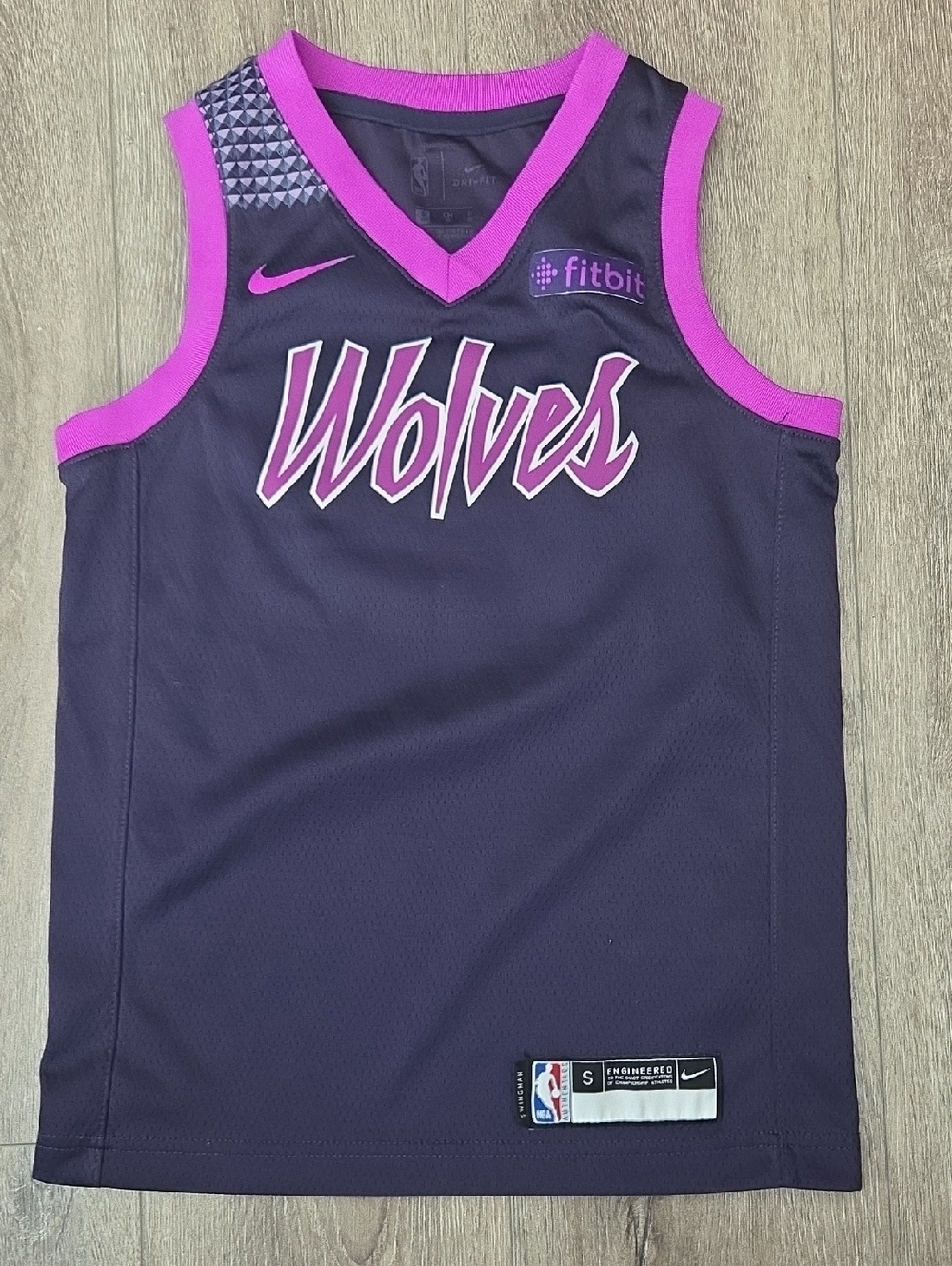 Nike Minnesota Timberwolves Prince City Edition Swingman Jerseu Adult Small